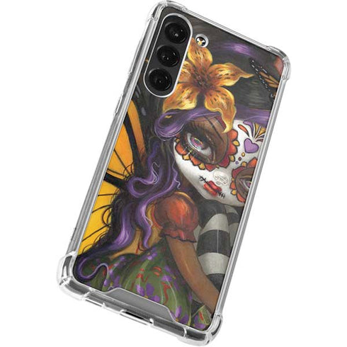 Monarch butterfly Fairy by Jasmine Becket-Griffith Galaxy S24 FE Clear Case